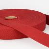 Sangle coton largeur 3cm Couleur satin : 8-Rouge