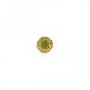 BOUTON STRASS COLORES/OR Couleur Bouton : 536 - VERT