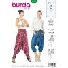 Patron Burda 6316 - Pantalon pour femmes de 34 à 48