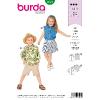 Patron Burda 9321 - Chemise pour enfants de 3 à 8 ans