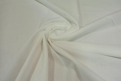 tissu coton pampre blanc