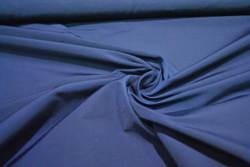 tissu coton polyester marine