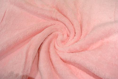 Tissu éponge rose layette