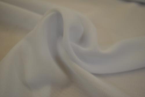 voile polyester blanc