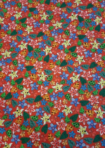 tissu coton playful fleurs