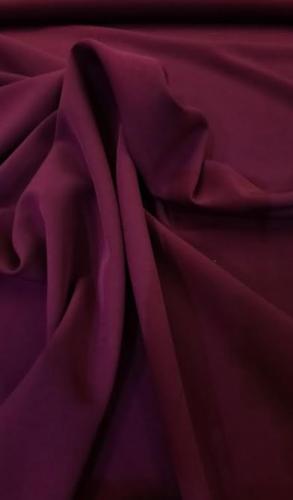 tissu polyester prune