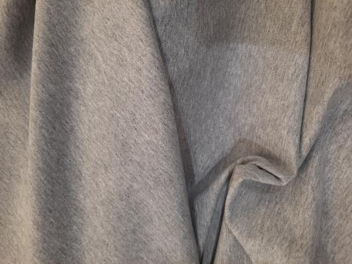 Tissu jersey gris clair
