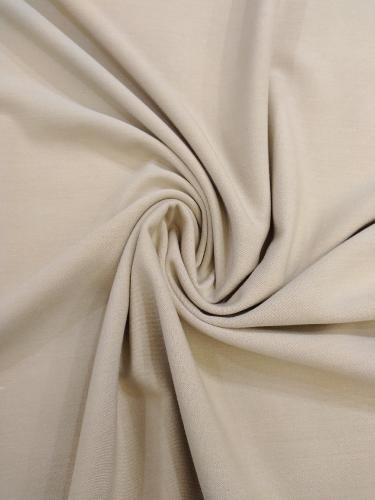 Tissu polyester crème