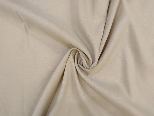 Tissu coton lin beige