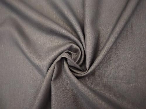 Tissu coton lin noir
